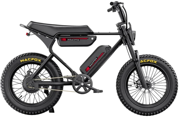 MACFOX X1S DUAL BATTERY BLACK